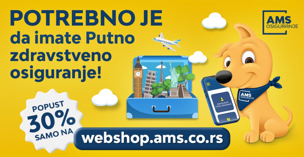 Otkrijte čari putovanja uz najbolje saveznike svake avanture – AMSS i AMS Osiguranje!