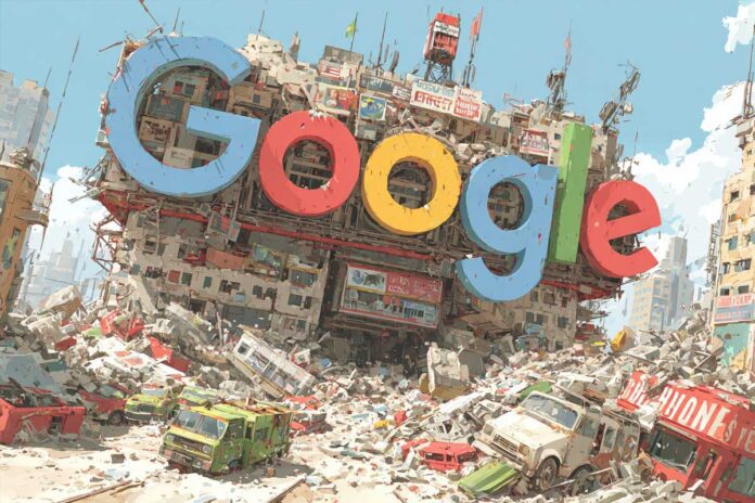 google uništava internet