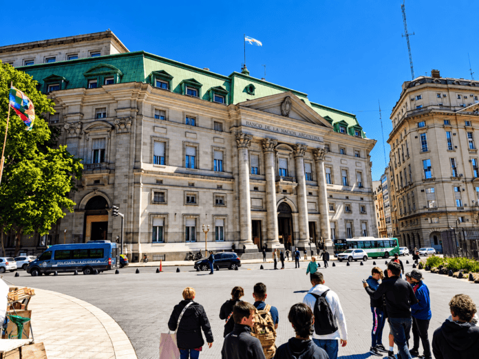 Banco Nación in Buenos Aires Square