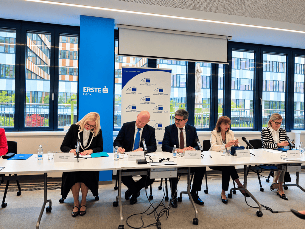 Potpisan sporazum EIB-a i Erste Banke vredan 22 miliona eura za podr&scaron;ku digitalnim i zelenim projektima