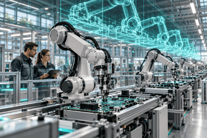 Digitalni blizanac robotizovane proizvodne linije