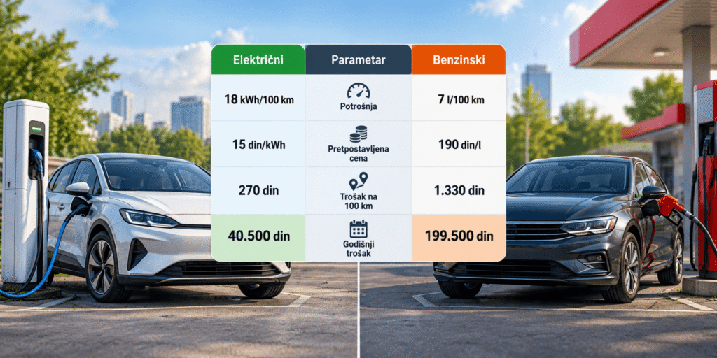 Električni naspram benzinskog automobila (1)