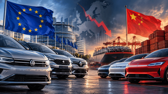 Evropa, Kina, automobili