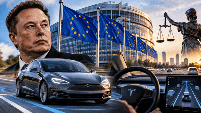 Mask, Tesla, EU
